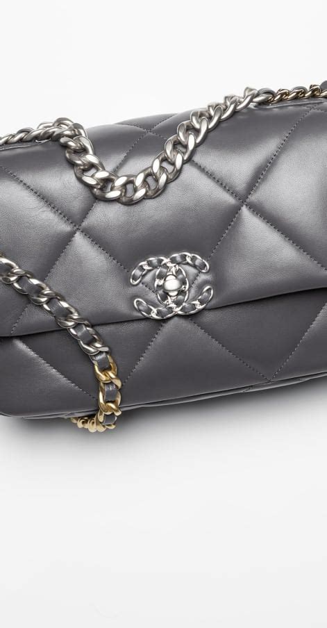 chanel 19 metallic|Chanel 19 handbags.